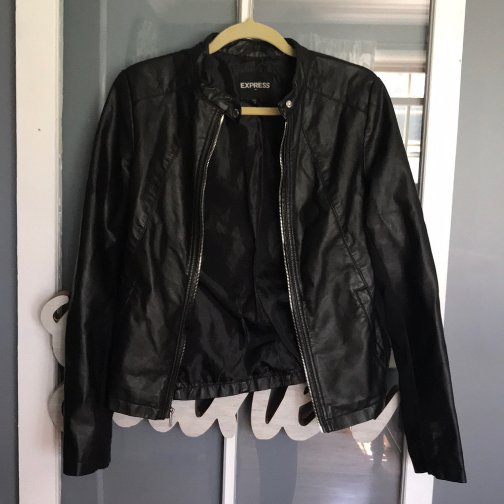 Leather jacket